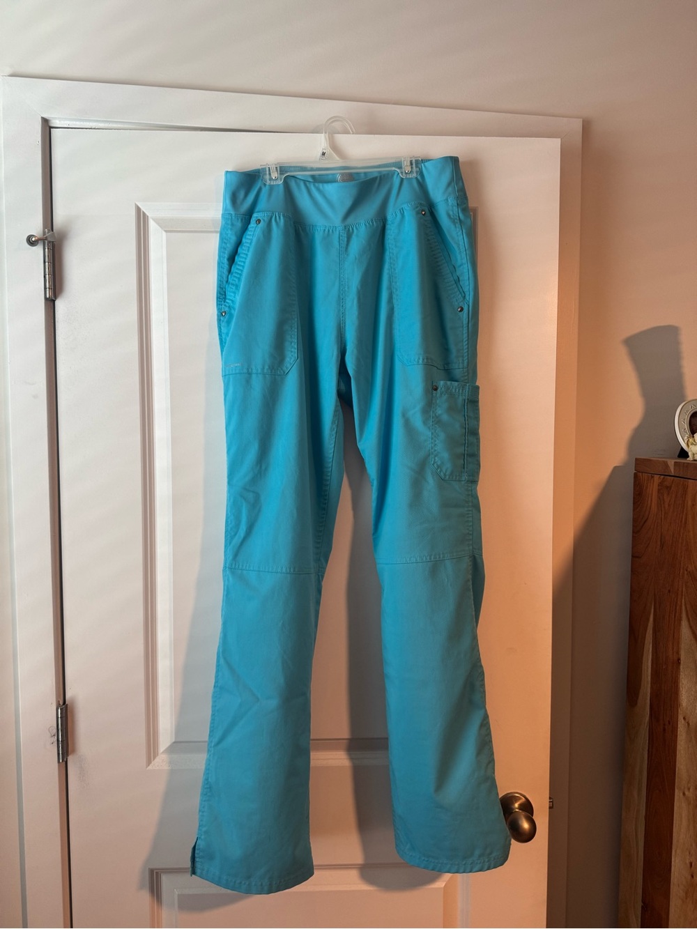 healing hands Teal Medical Scrub Pants